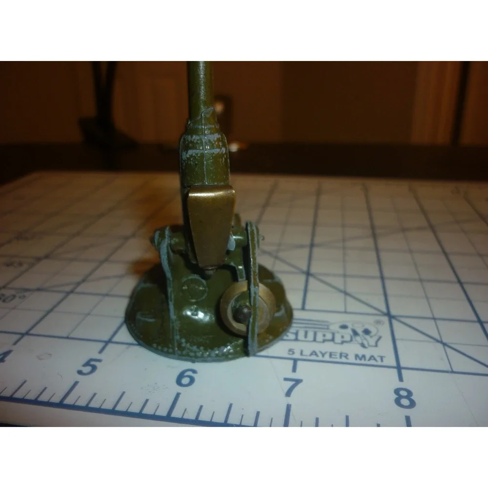Britains Diecast Naval Gun Artillery Anti Aircraft Toy Cannon WW2 Vintage 4.5in